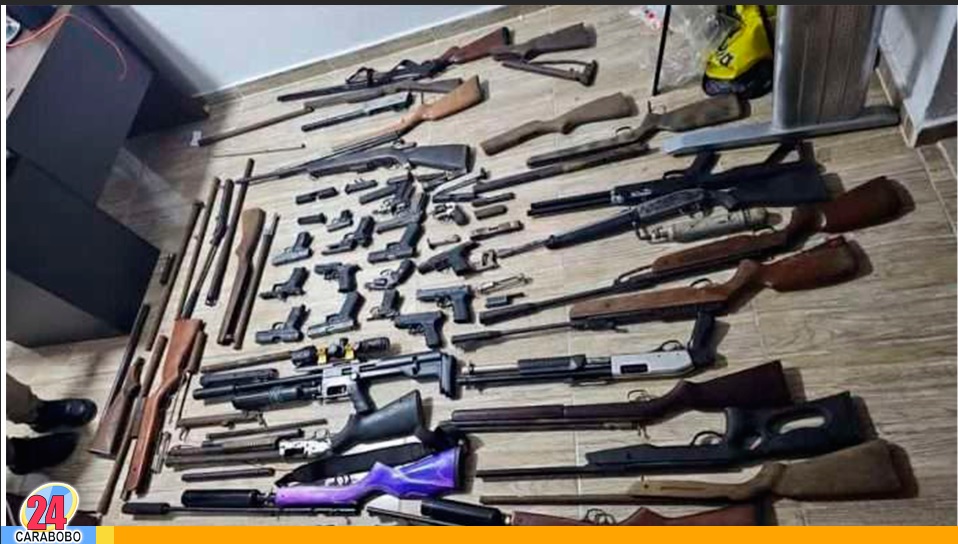 fabricaba armas en Caracas