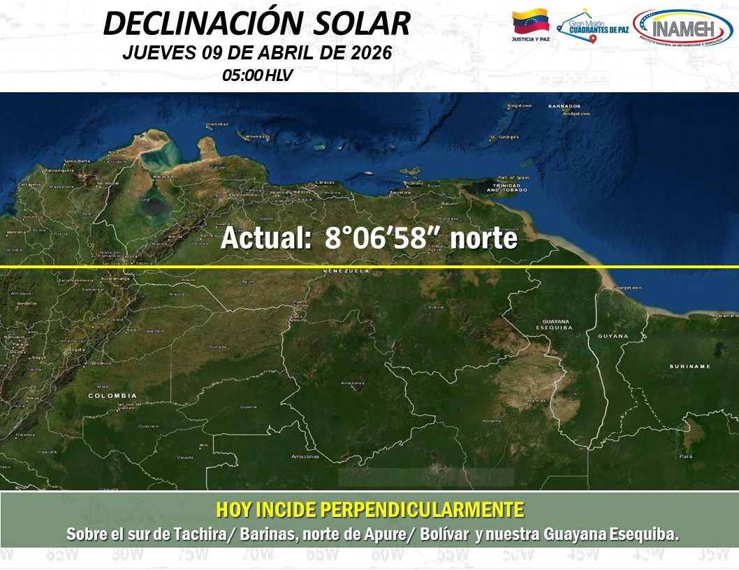 Clima hoy 10 de abril de 2026