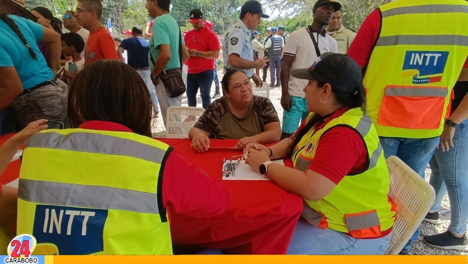 INTT cronograma de operativos especiales