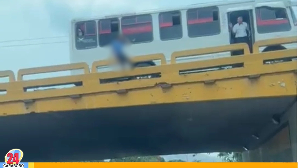 Intentó lanzarse del puente El Boquete