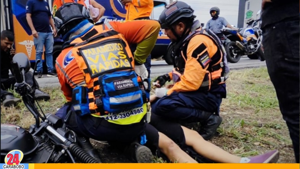 Lesionados en la Troncal 5 Valencia