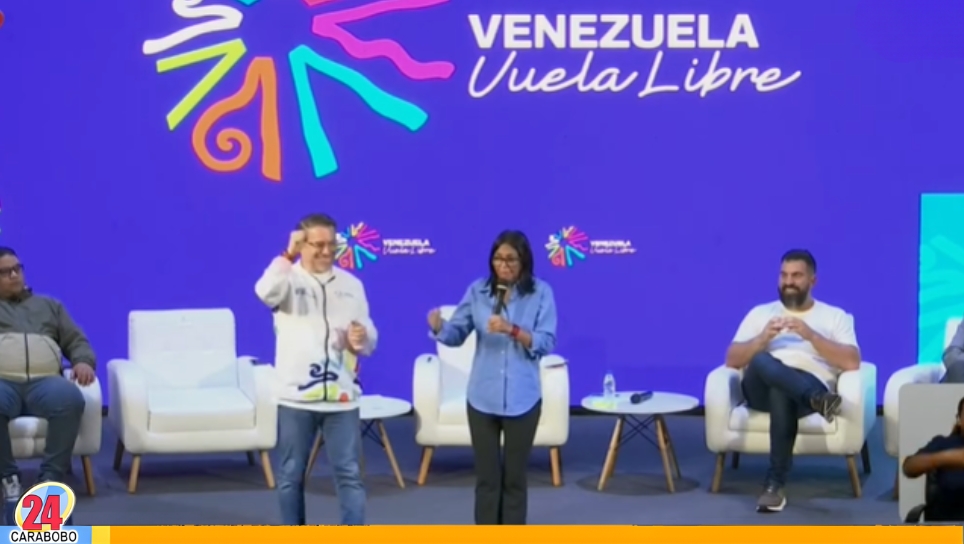 Presidenta Delcy Rodríguez en Valencia