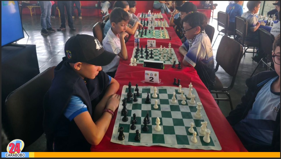 Primera Válida Escolar de Ajedrez en Carabobo