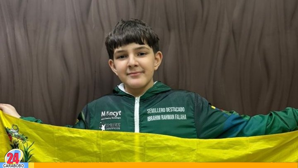 Venezolano medalla de oro Olimpiada de Matemáticas