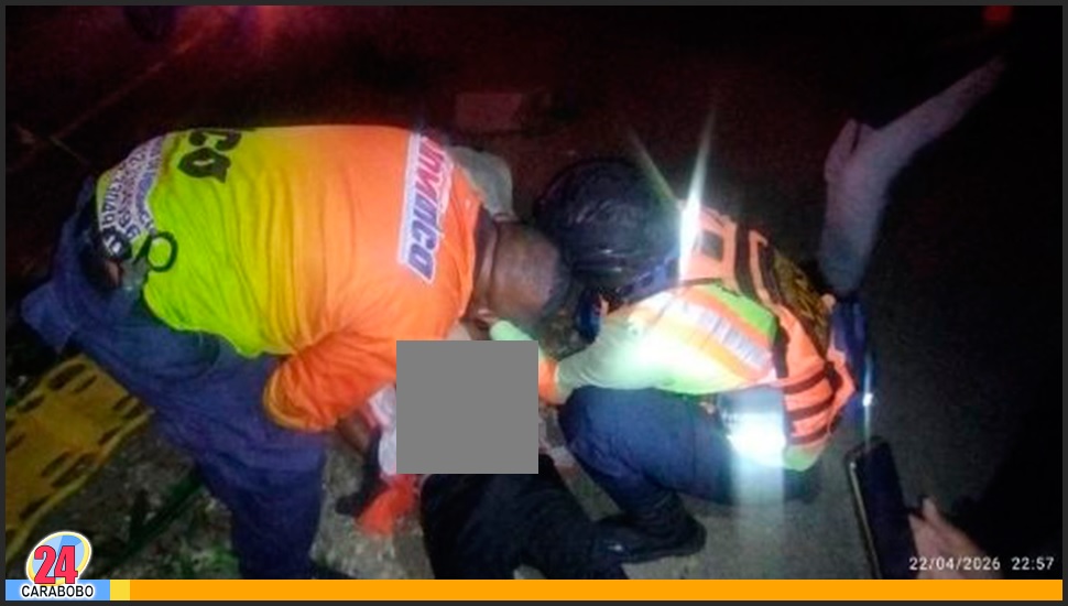 Colisión en el distribuidor San Blas dejó dos lesionados