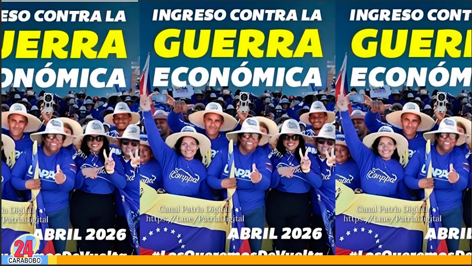 Pago del Bono contra la Guerra Económica a jubilados