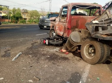 Choque múltiple en el estado Miranda
