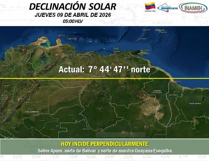 Clima hoy 9 de abril de 2026