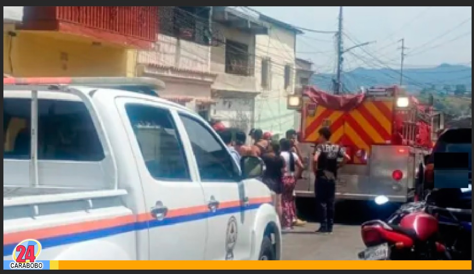 Deflagración de una bombona de gas en Caracas