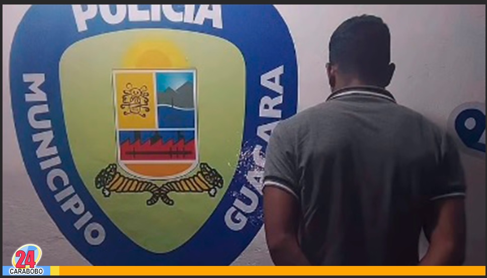 quedó detenido en Guacara