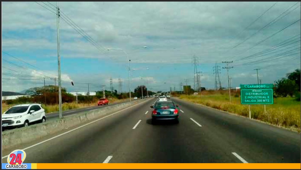 tramo de la ARC en Carabobo