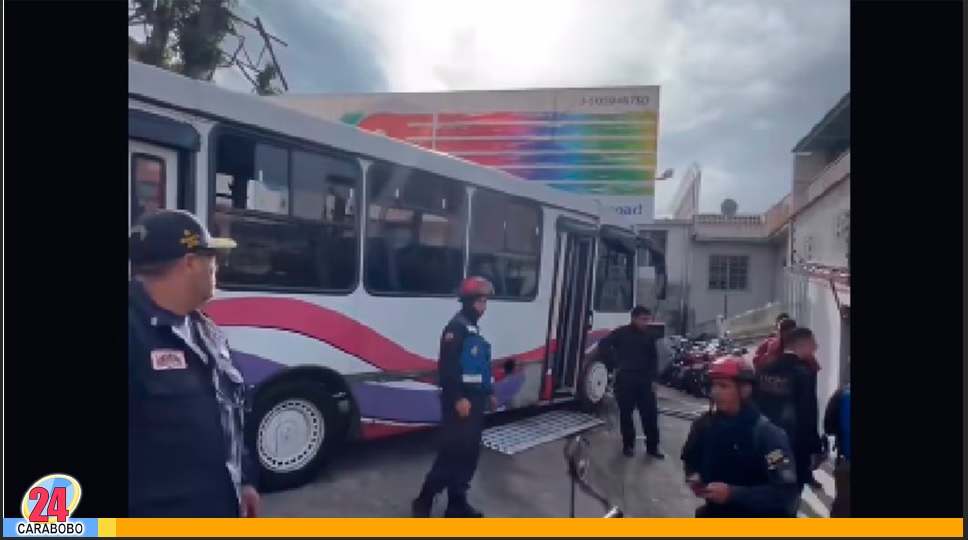 Bus perdió los frenos en Caracas