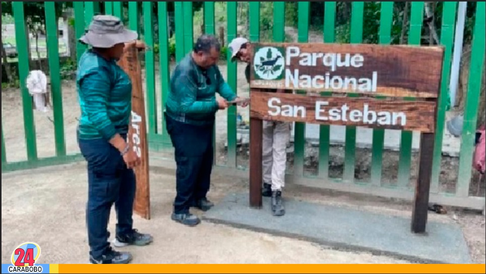 nuevas señaléticas en el Parque Nacional San Esteban