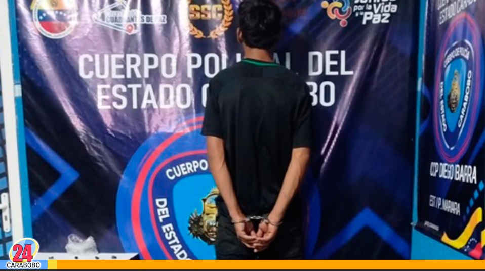 Capturado un joven en Mariara