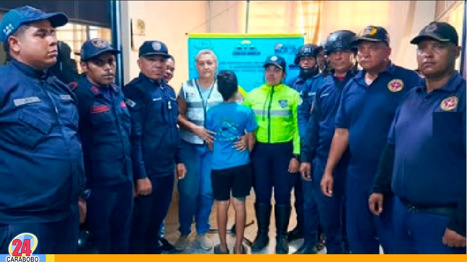 Adolescente extraviado en Güigüe