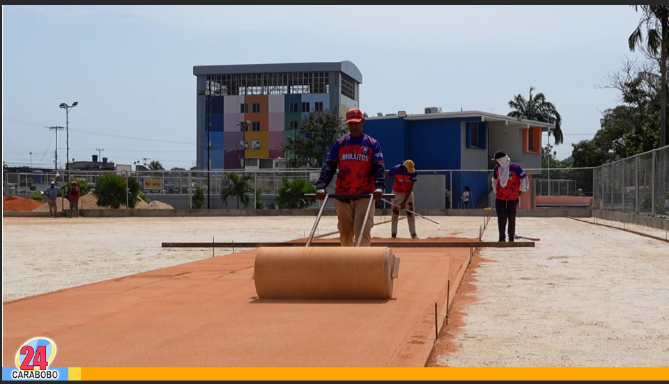 Renovación de Complejo Deportivo Los Criollitos en Puerto Cabello