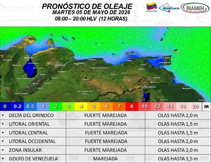 Estado del clima hoy 5 de mayo de 2026