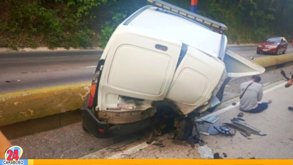 Accidente en la Valencia-Puerto Cabello