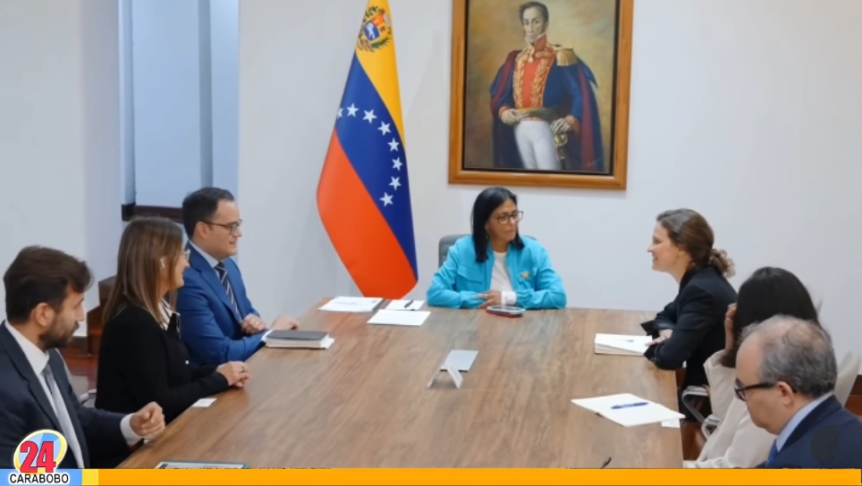 Delcy Rodríguez y Banco Mundial