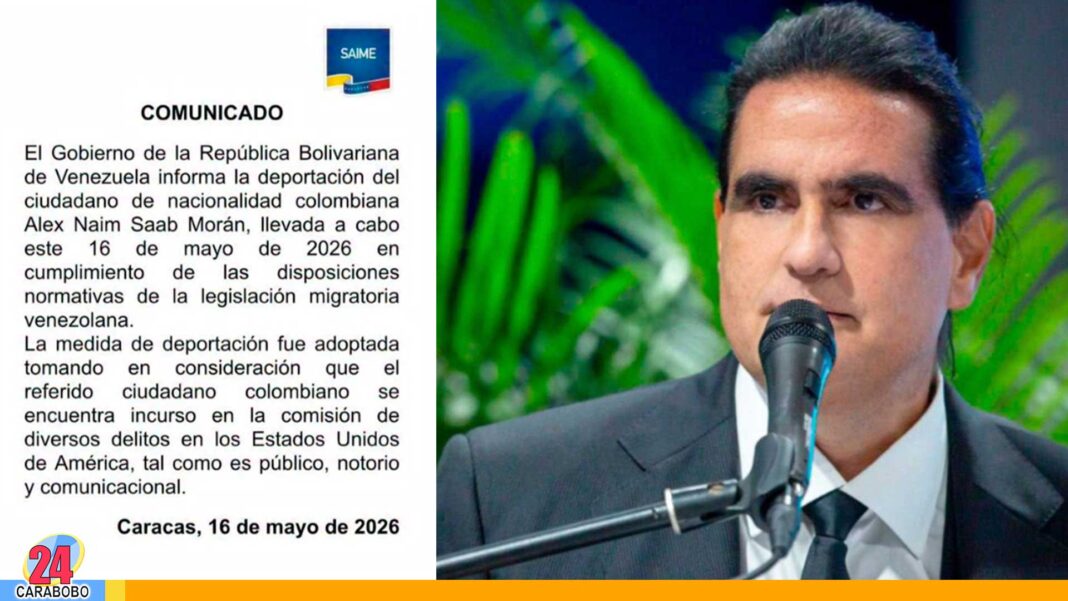 Deportación Alex Saab Estados Unidos