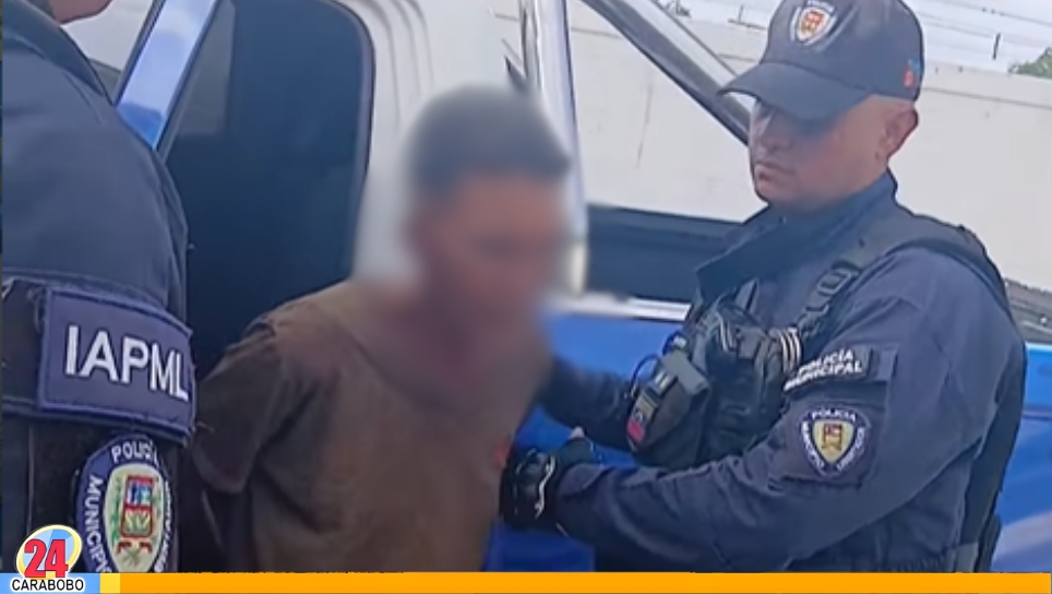 Detenido en Nueva Valencia Tocuyito