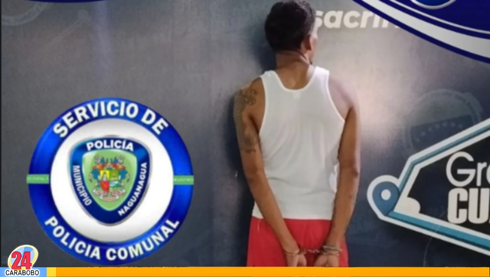 Detenido por agresión a una mujer en Naguanagua