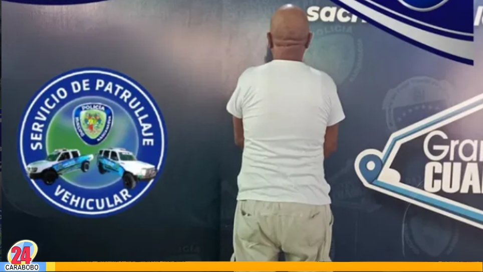 Detenido sujeto solicitado en Naguanagua
