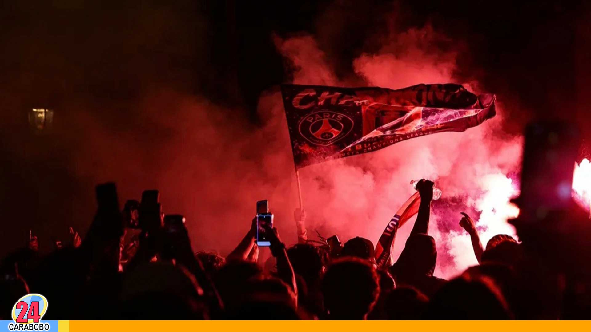 Detenidos en festejos del PSG