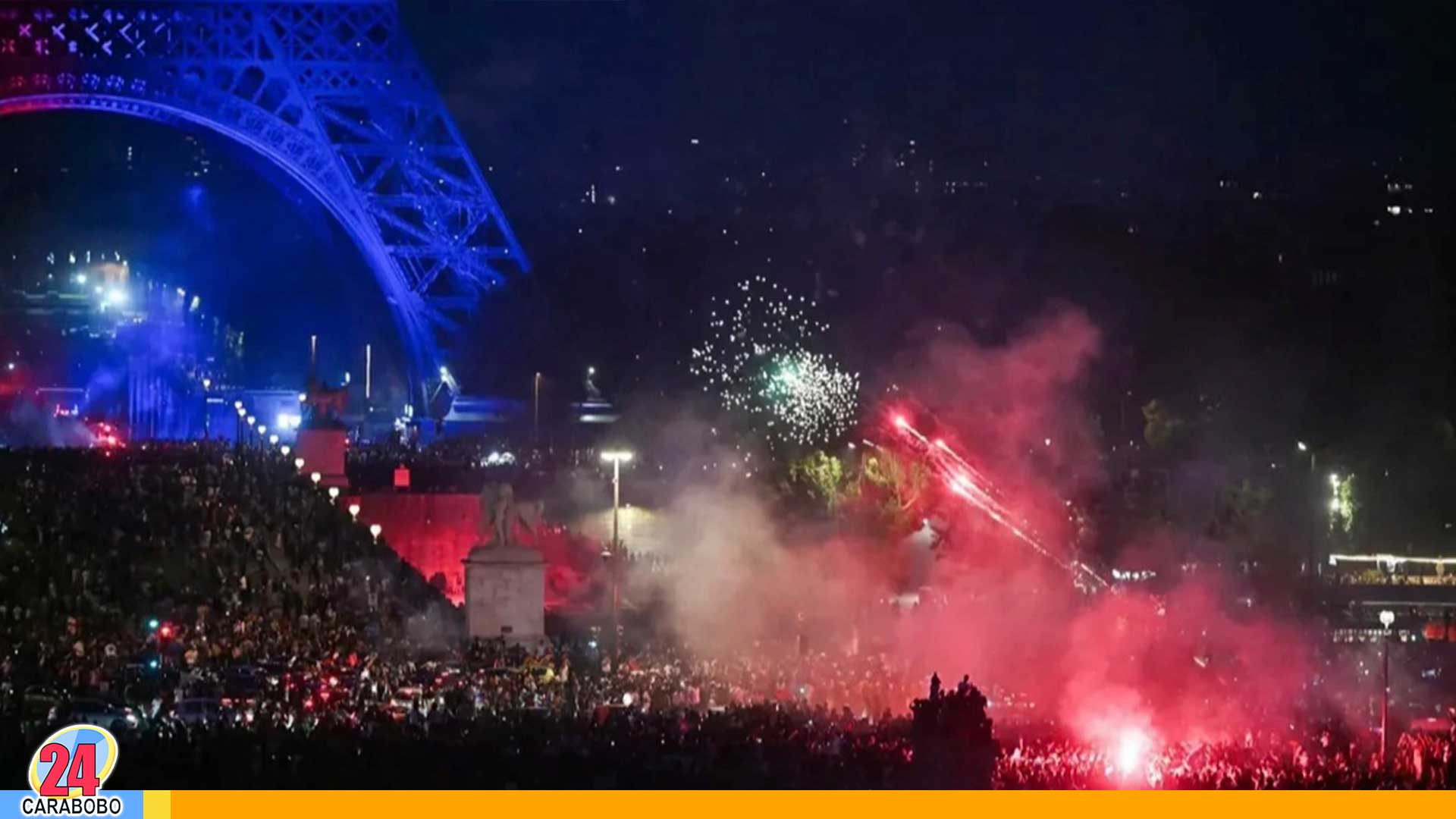 Detenidos en festejos del PSG