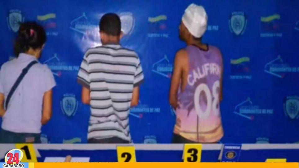 Detenidos por Robo en Falcón