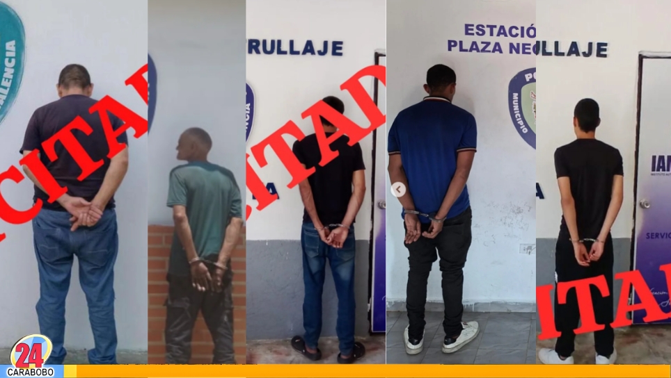 Detenidos sujetos solicitados en Valencia