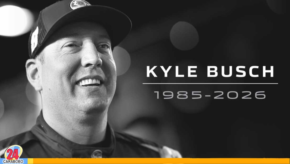 Falleció campeón de Nascar Kyle Busch