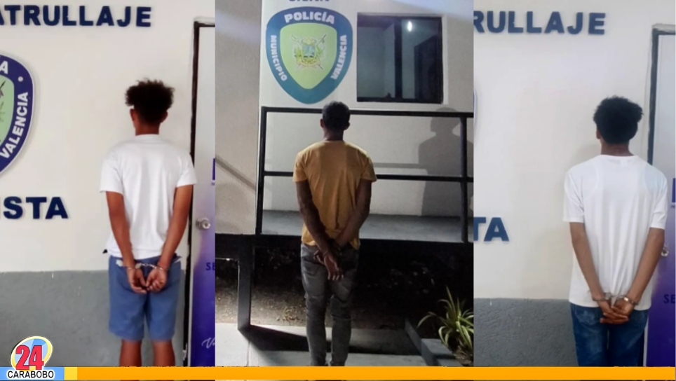 Hombres solicitados son detenidos en Valencia