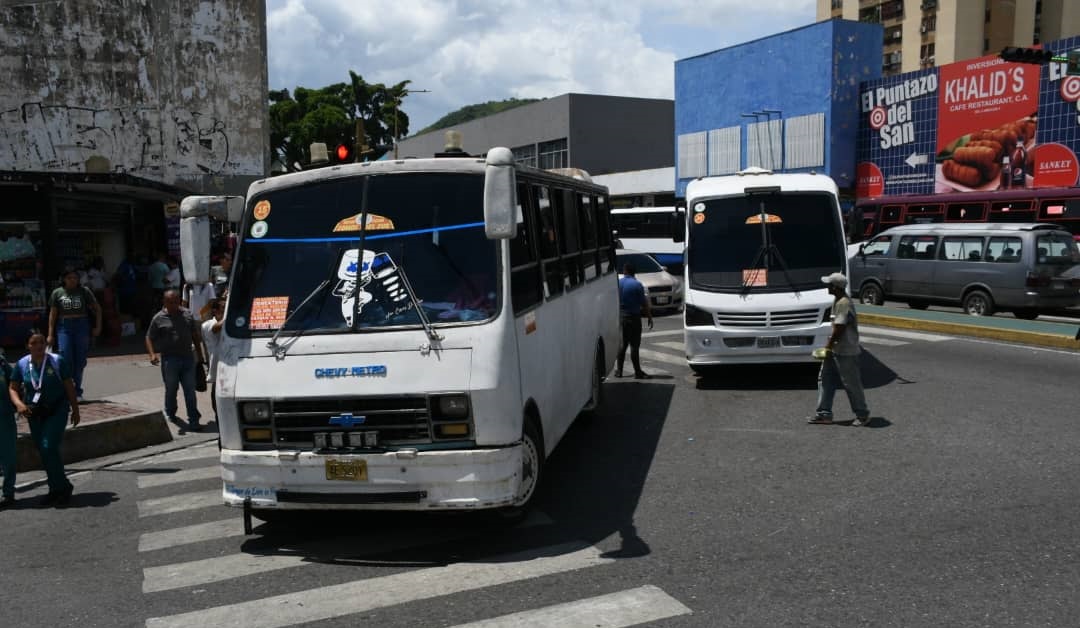 precio del pasaje urbano en Venezuela