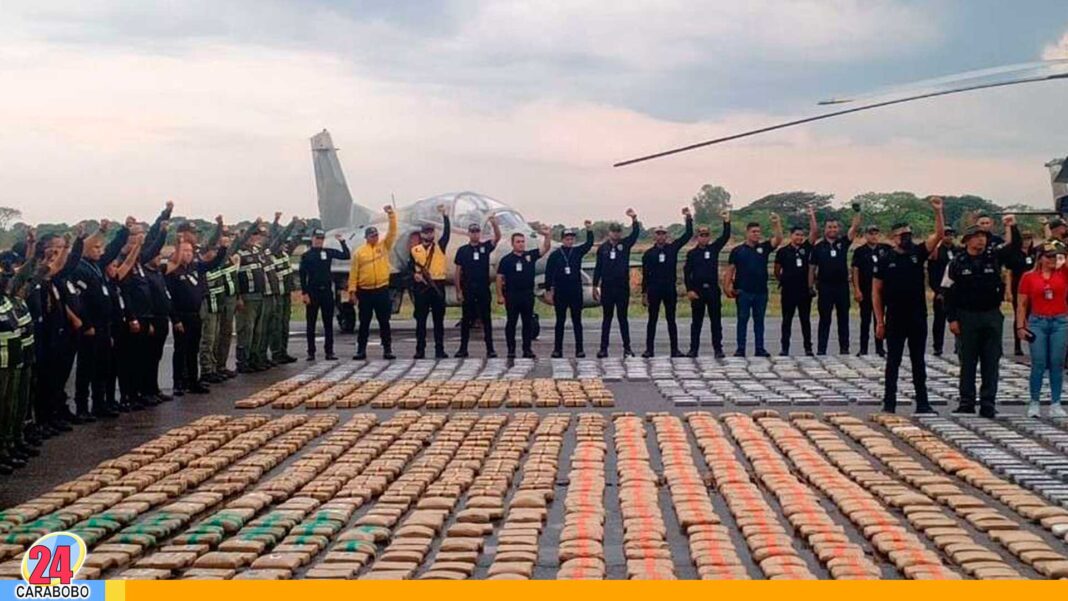Incautan campamento de drogas