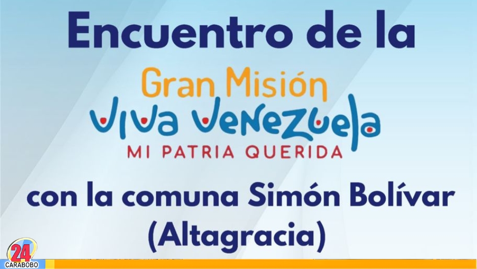 Misión Viva Venezuela y la comuna Simón Bolívar
