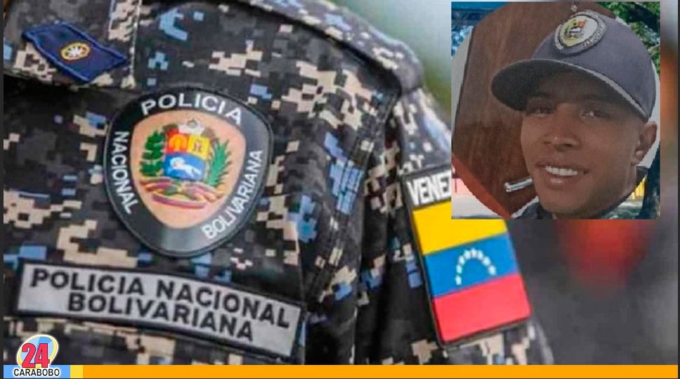 Oficial de la PNB en Maracay