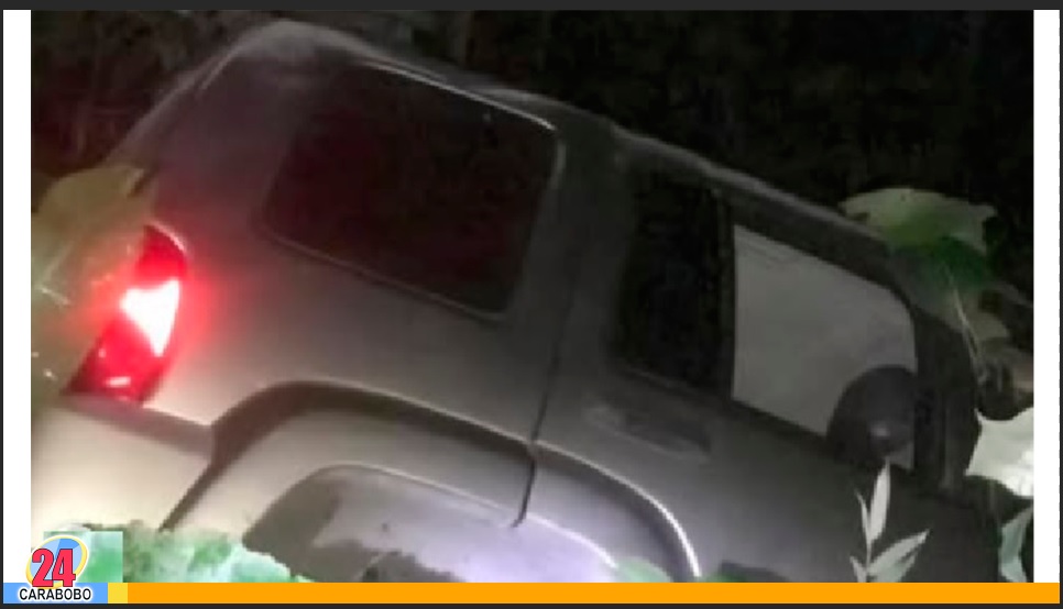 Accidente en la carretera de Ocumare de La Costa