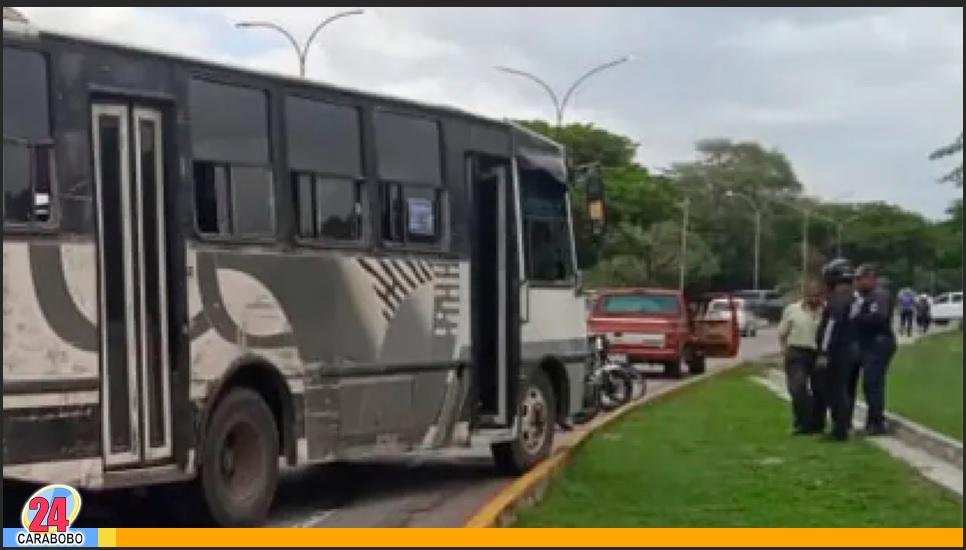 falleció arrollado en Maracay por un autobús