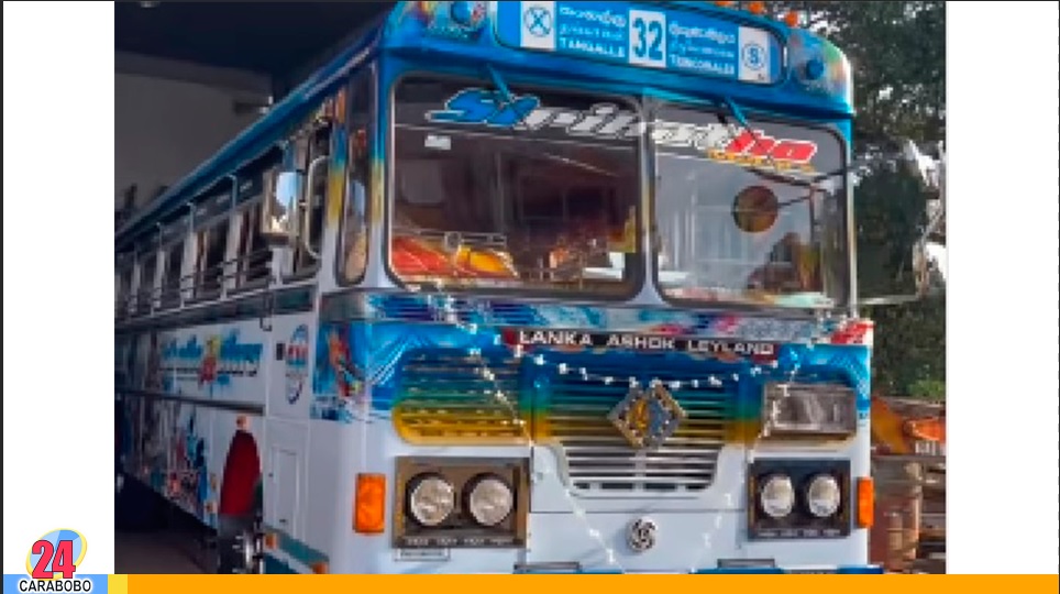 autobuses de Sri Lanka