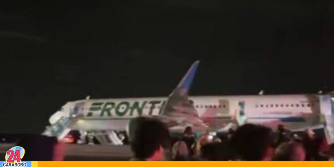 Avión Frontier Airlines atropella persona