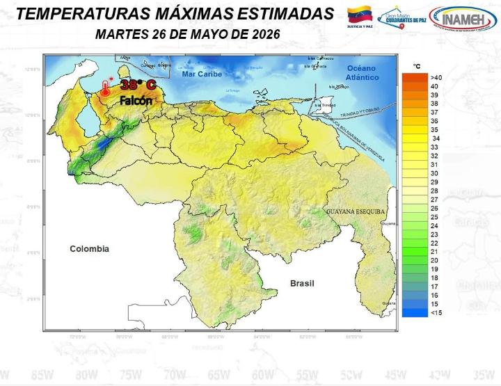 Clima hoy 26 de mayo de 2026