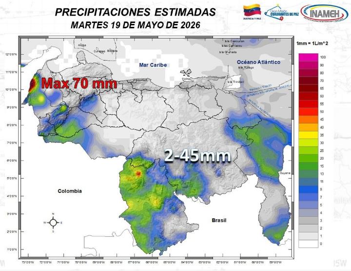 Estado del clima hoy 19 de mayo de 2026