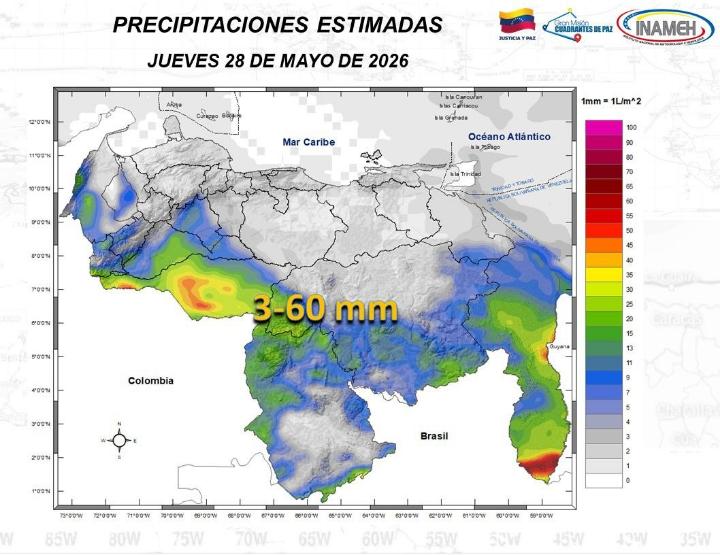 Estado del clima hoy 28 de mayo de 2026