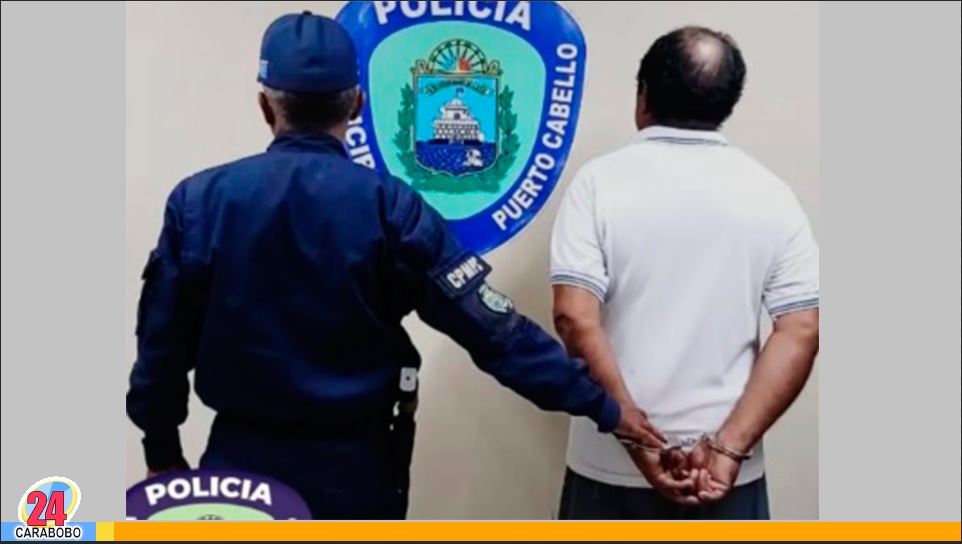 Quedo detenido en Puerto cabello