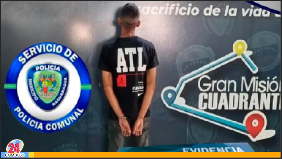 Capturado un sujeto en Naguanagua con presunta droga
