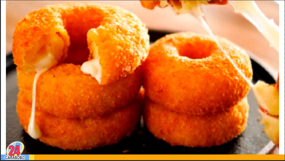 Donas de papa rellena
