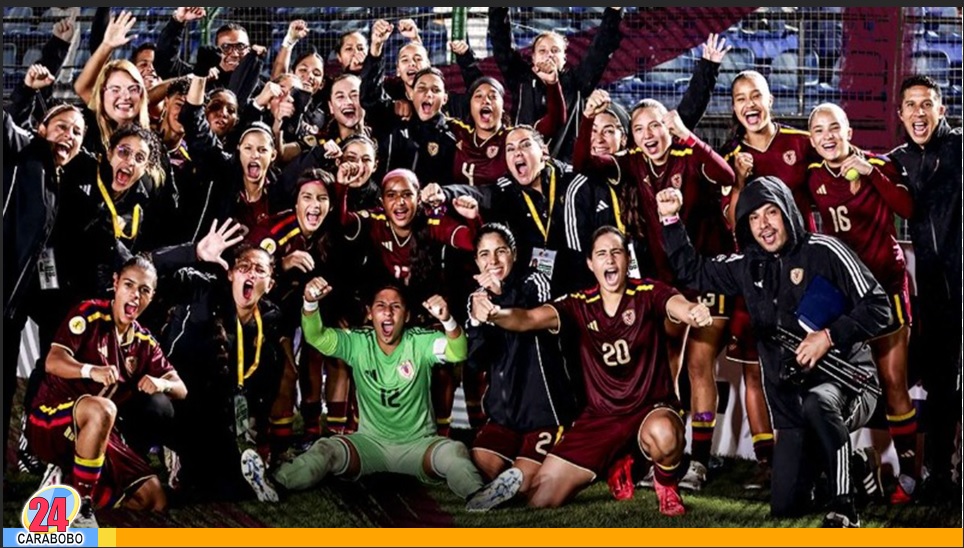 Vinotinto femenina sub 17