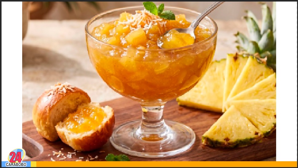 mermelada de piña casera