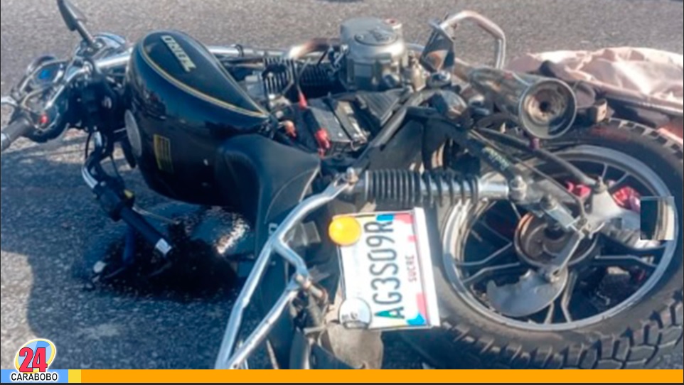 Motorizado perdió la vida en la ARC tramo Los Guayos